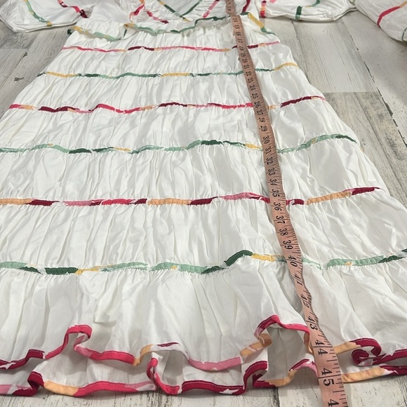 Storia Rainbow Striped Dress Size Small - Picture 9 of 11